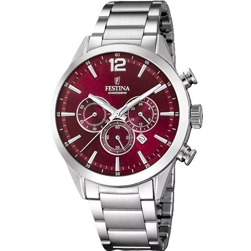Orologio Festina Uomo Timeless in Acciaio F20343/D - F20343/D